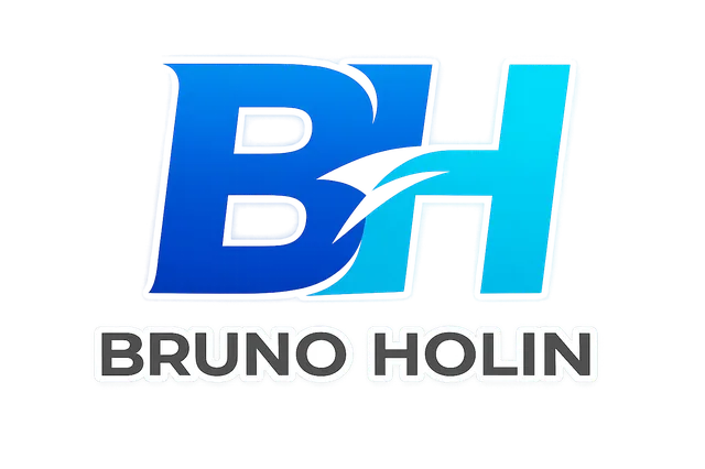 Logo BH Bruno Holin blanc